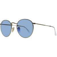 ray ban rb3447 1124l goldblue lens polarised