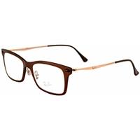 ray ban rx7039 5450 matte brown