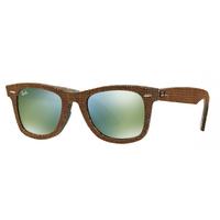 ray ban rb2140 11912x brown on jeans grey