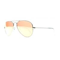 Ray-Ban RB3025 019/Z2 Matte Silver/Pink Mirror Lens