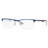 Ray-Ban RX8413 2891 Grey Top On Blue