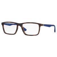 Ray-Ban RX7056 5645 Matte Havana