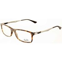 ray ban rx7017 5200 matte havana