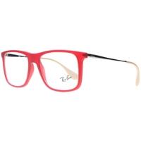 Ray-Ban RX7054 5525 Rubber Red