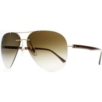 ray ban rb8058 15713 brushed gold