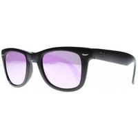 ray ban folding rb4105 601s4k blacklilac lens