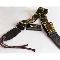 Random Color Professional Straps High Class Guitar Acoustic Guitar Ukulele New Instrument Leather Musical Instrument Accessories Red Yellow Orange