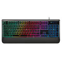 Rapoo gaming keyboard mechanical touch V56 ergonomic multimedia waterproof backlit keyboard USB wired 104keys