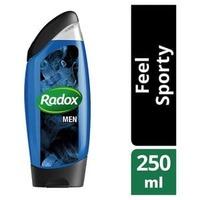 Radox Men Watermint & Sea Mineral 2in1 Shower Gel 250ml