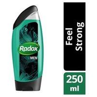 Radox Men Feel Strong Mint & Tea Tree 2in1 Shower Gel 250ml
