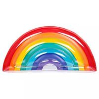 rainbow ring floating pizza inflatable floating bed watermelon pineapp ...