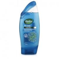 radox for men shower gel shampoo 250ml