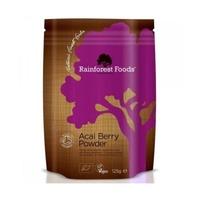 rainforest foods organic acai berry powder 125g 1 x 125g