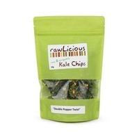 Rawlicious Double Pepper Twist Kale Chips 40g (1 x 40g)