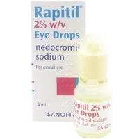 Rapitil (Nedocromil Sodium) 2% Eye Drops
