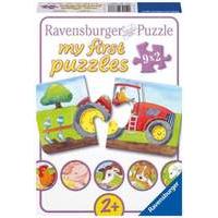 ravensburger my first puzzles to the farm 9x2pcs