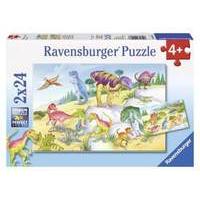 ravensburger teile bunte dinosaurier 2x24pcs