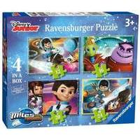 ravensburger disney miles from tomorrow puzzles pack of 4