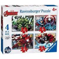 ravensburger avengers assemble jigsaw puzzles pack of 4