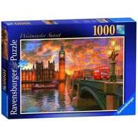Ravensburger Westminster Sunset 1000pc Jigsaw Puzzle