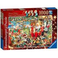 Ravensburger Limited Edition 2015 Santas Final Preparations 1000 Piece Jigsaw