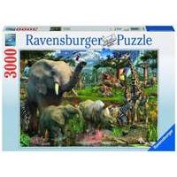 Ravensburger Animals at the Waterhole 3000pc Jigsaw puzzle