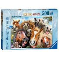 ravensburger selfies no 1 horsing around 500pc jigsaw puzzle