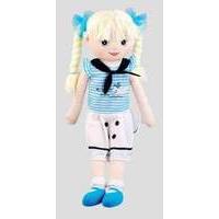 Rag Doll In Sailor Dress (60cm)