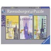 ravensburger puzzle travel around the world 500pcs 16329