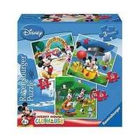 Ravensburger Puzzle - Disney Mickey Mouse Clubhouse 3 In 1 (253649Ï?ÎµÎ¼.) (07088)