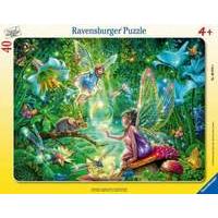 ravensburger puzzle frame magic of fairies 30 48pcs