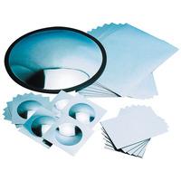 Rapid Convex/Concave Mirrors 100 x 100mm Pack of 10
