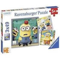 ravensburger despicable me 3x 49pc jigsaw puzzles