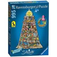 Ravensburger Colin Thompson Shaped Lighthouse 955pc Jigsaw Puzzle