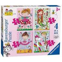 Ravensburger Rachel Ellen Fairytale Favourites 4 in a box (12 16 20 24pc) Jigsaw Puzzles