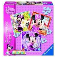 Ravensburger Puzzle - Disney Mickey Mouse Clubhouse - Minnie 3 In 1 (253649pcs) (07244)