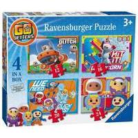 Ravensburger Go Jetters 4 in a Box (12 16 20 24pc) Jigsaw Puzzles