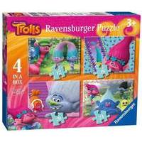 ravensburger trolls 4 in a box 12 16 20 24pc jigsaw puzzles