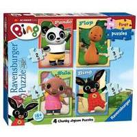 ravensburger my first puzzle bing bunny 2 3 4 and 5pc jigsaw puzzles