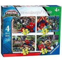 Ravensburger Marvel Ultimate Spider-Man Vs. Sinister Six 4 in a Box (12 16 20 24pc)