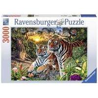 ravensburger hidden tigers 3000pc jigsaw puzzle