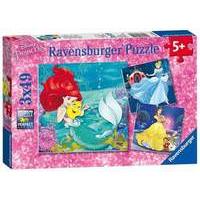 Ravensburger Disney Princess Princess Adventure 3x 49pc Jigsaw Puzzles