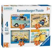 ravensburger despicable me 4 in a box 12 16 20 24pc jigsaw puzzles