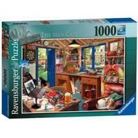 ravensburger my haven no 2 the man cave 1000pc jigsaw puzzle