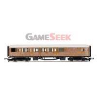 RailRoad LNER Teak Brake Coach