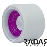 RADAR Presto Wheels 97A Slim- Grey/Purple 62mm