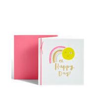 Rainbow Smile Birthday Card