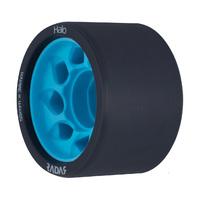 radar halo 59mm roller skate wheels x 4 charcoalblue 95a