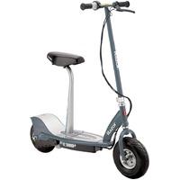 razor e300s seated electric scooter grey