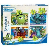 ravensburger monsters university puzzles 4 in 1 box